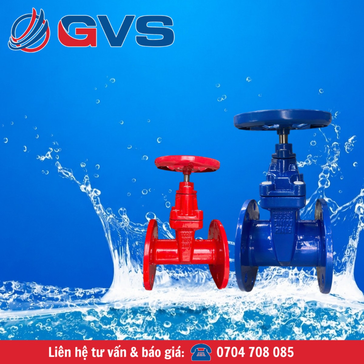 Van Cổng Gang Van Cổng Gang