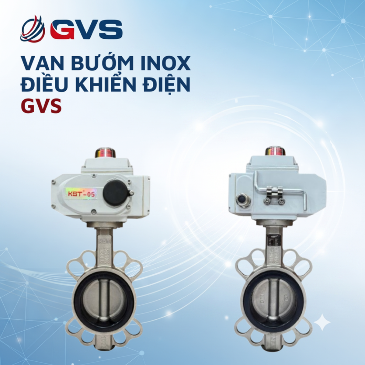 Van Bướm Inox Điều Khiển Điện Van Bướm Inox Điều Khiển Điện