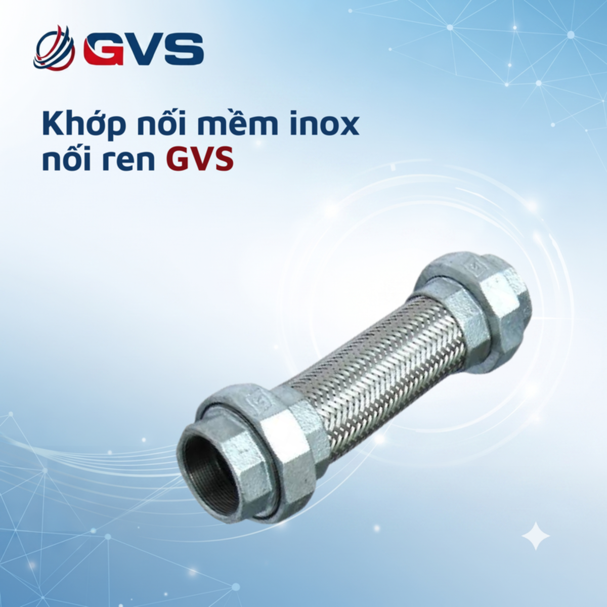 Khớp Nối Mềm Inox Nối Ren Khớp Nối Mềm Inox Nối Ren