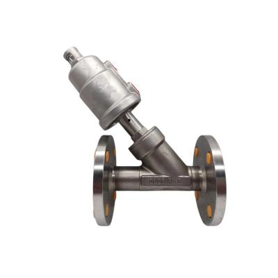 Van Xiên Mặt Bích Khí Nén