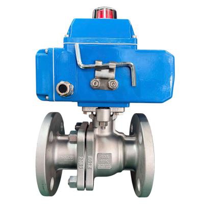 Van Bi Mặt Bích Điều Khiển Điện