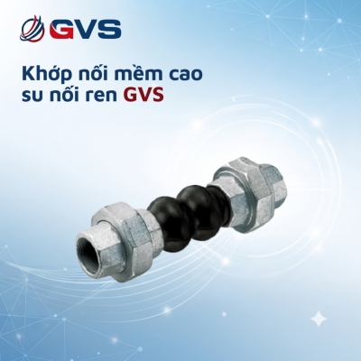 Khớp Nối Mềm Cao Su Nối Ren