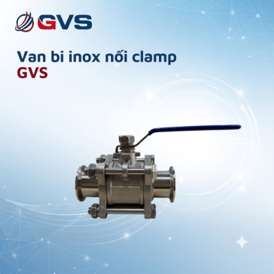 Van Bi Inox Nối Clamp