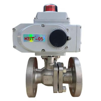 Van Bi Mặt Bích Điều Khiển Điện