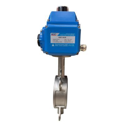 Van Bướm Inox Điều Khiển Điện